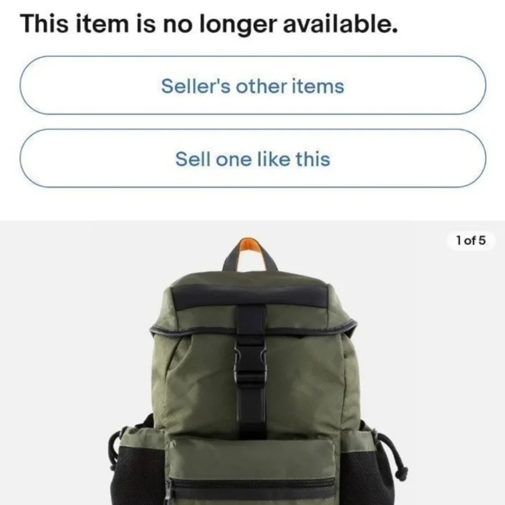TOMMY HILFIGER MOCHILA SIGNATURE FLAP BACKPACK BNWT - RETIRED $200 1 Left!